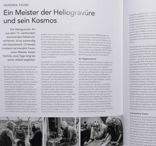 Schwarzweiß 167: Heliogravüre-Prozess mit Hendrik Faure