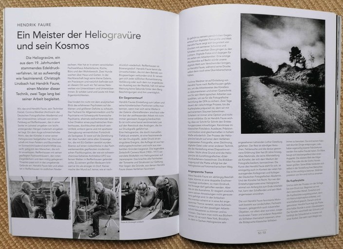 Schwarzweiß 167: Heliogravüre-Prozess mit Hendrik Faure