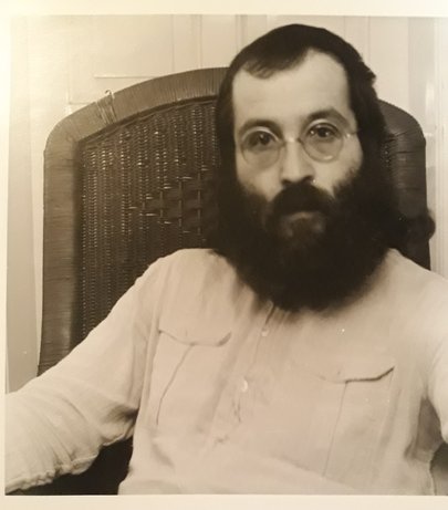 Portrait des Künstlers als junger Mann, 1970er Jahre © Wolfram Janzer
